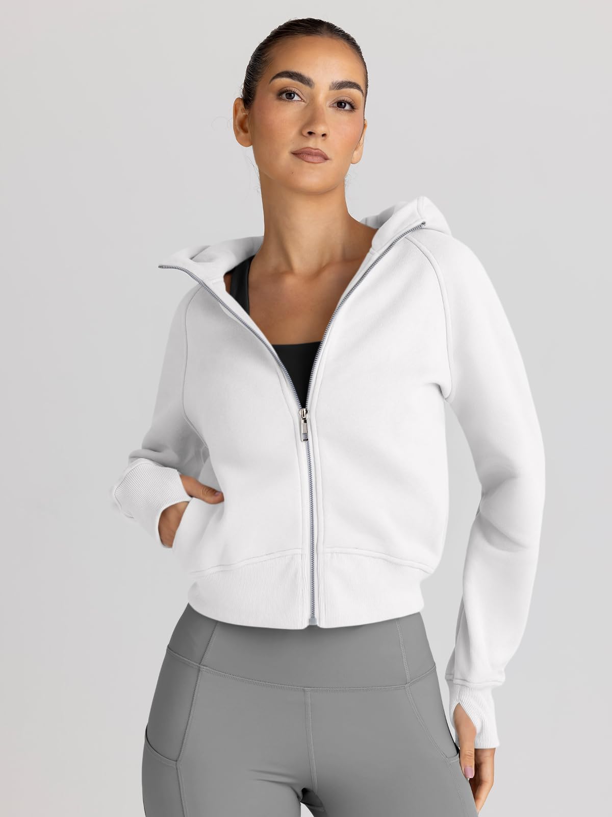 Queen Womens Zip Up Hoodies