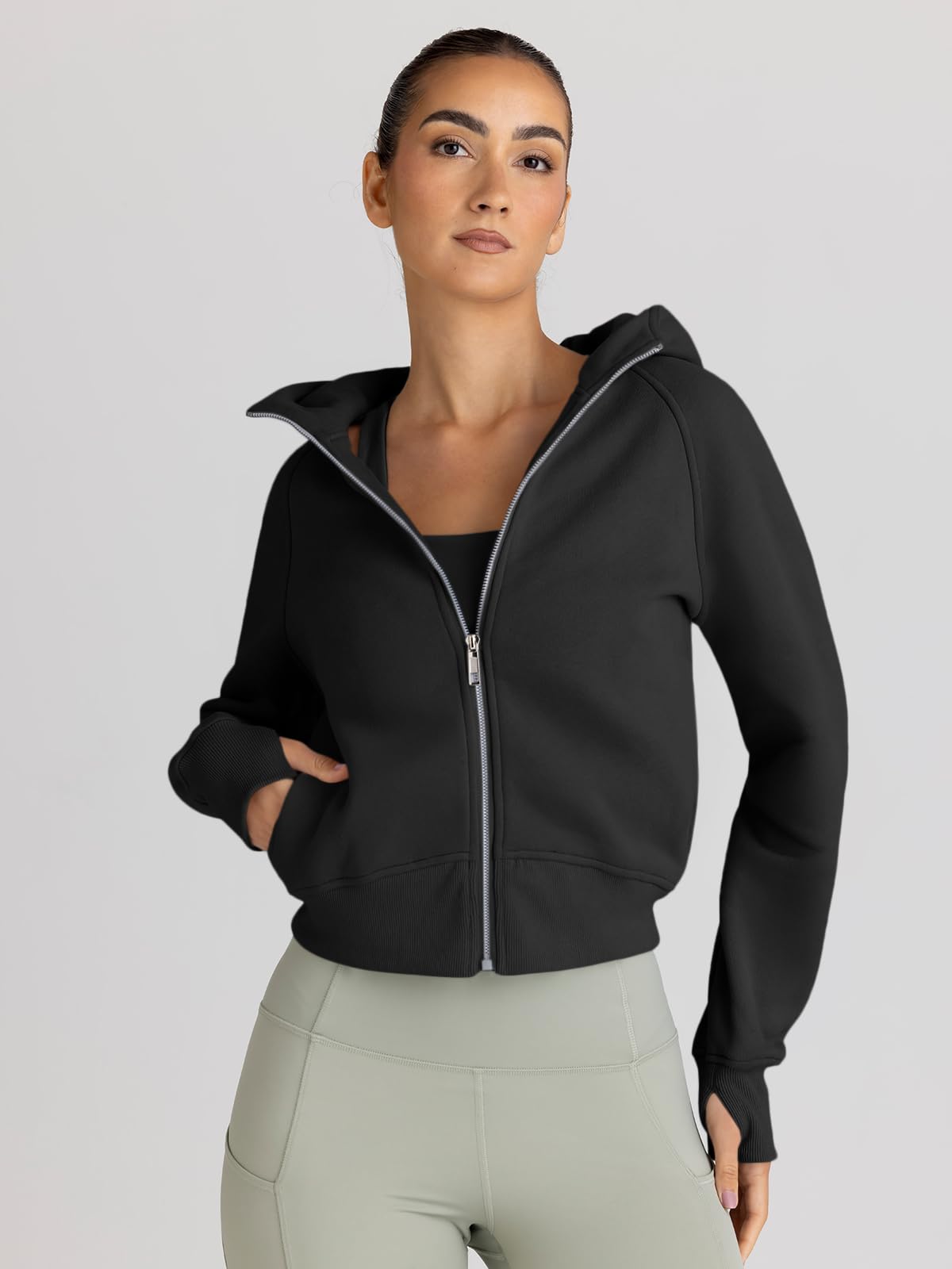 Queen Womens Zip Up Hoodies