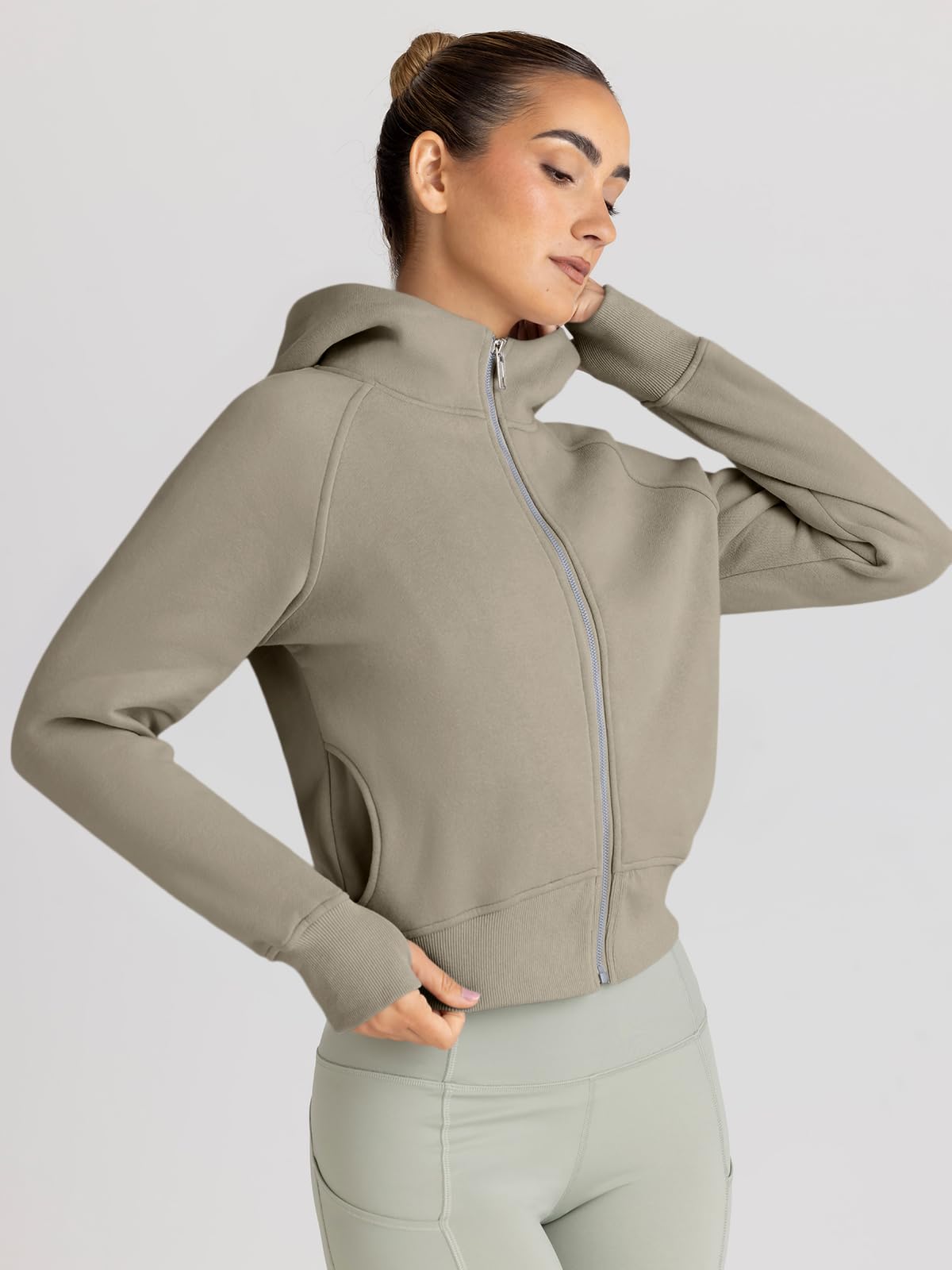 Queen Womens Zip Up Hoodies