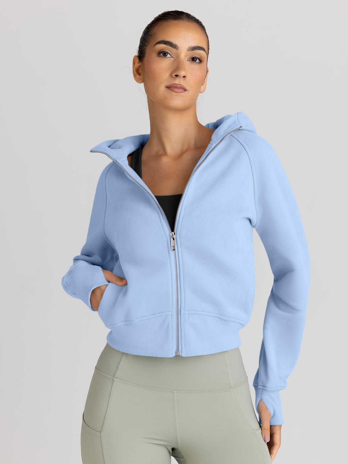 Queen Womens Zip Up Hoodies