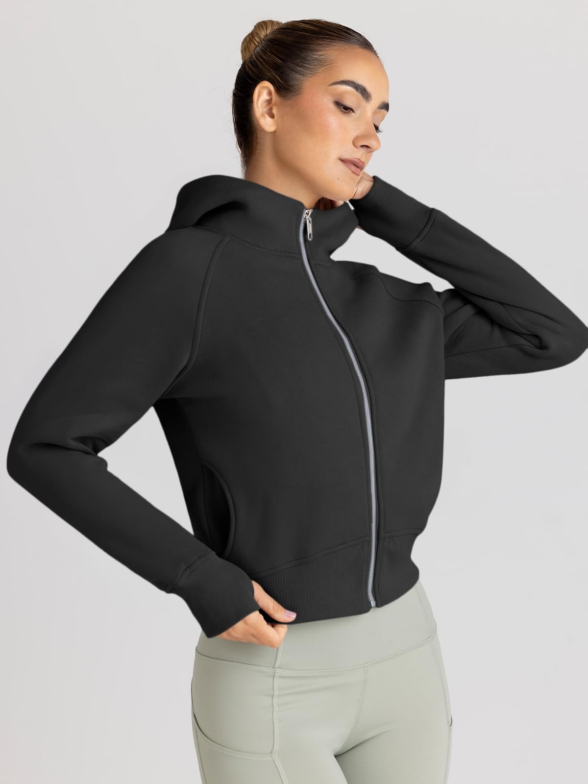 Queen Womens Zip Up Hoodies