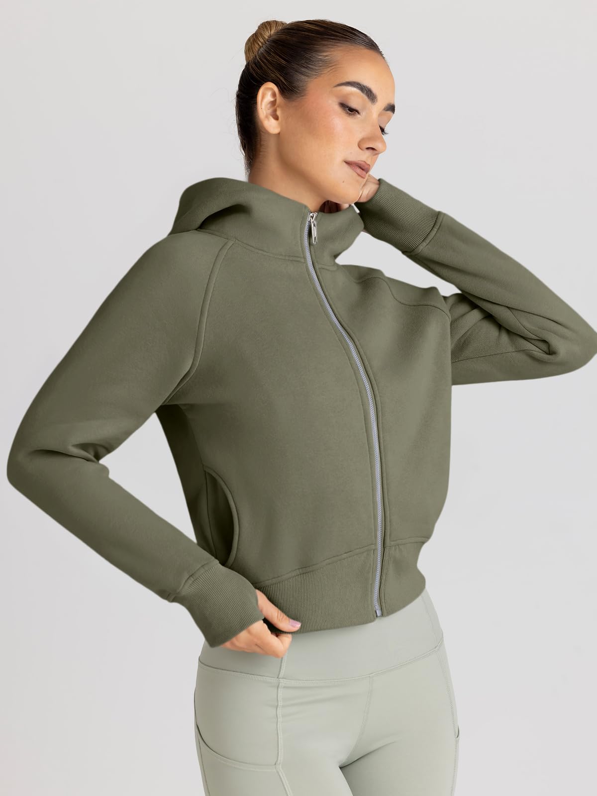 Queen Womens Zip Up Hoodies