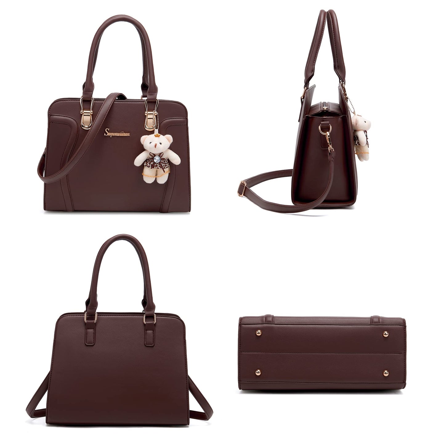 Women's Fashion Handbags Set 4pcs