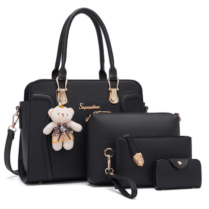 Women's Fashion Handbags Set 4pcs