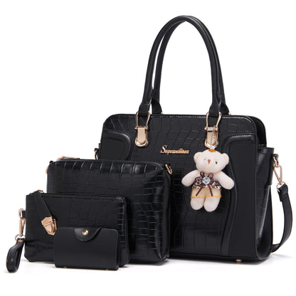 Women's Fashion Handbags Set 4pcs