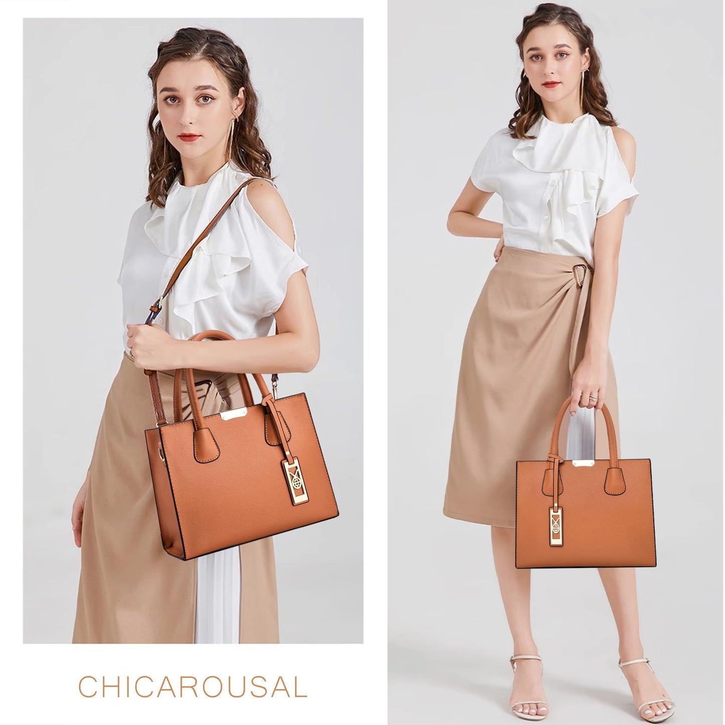 CHICAROUSAL Crossbody Purses and Handbags for Women