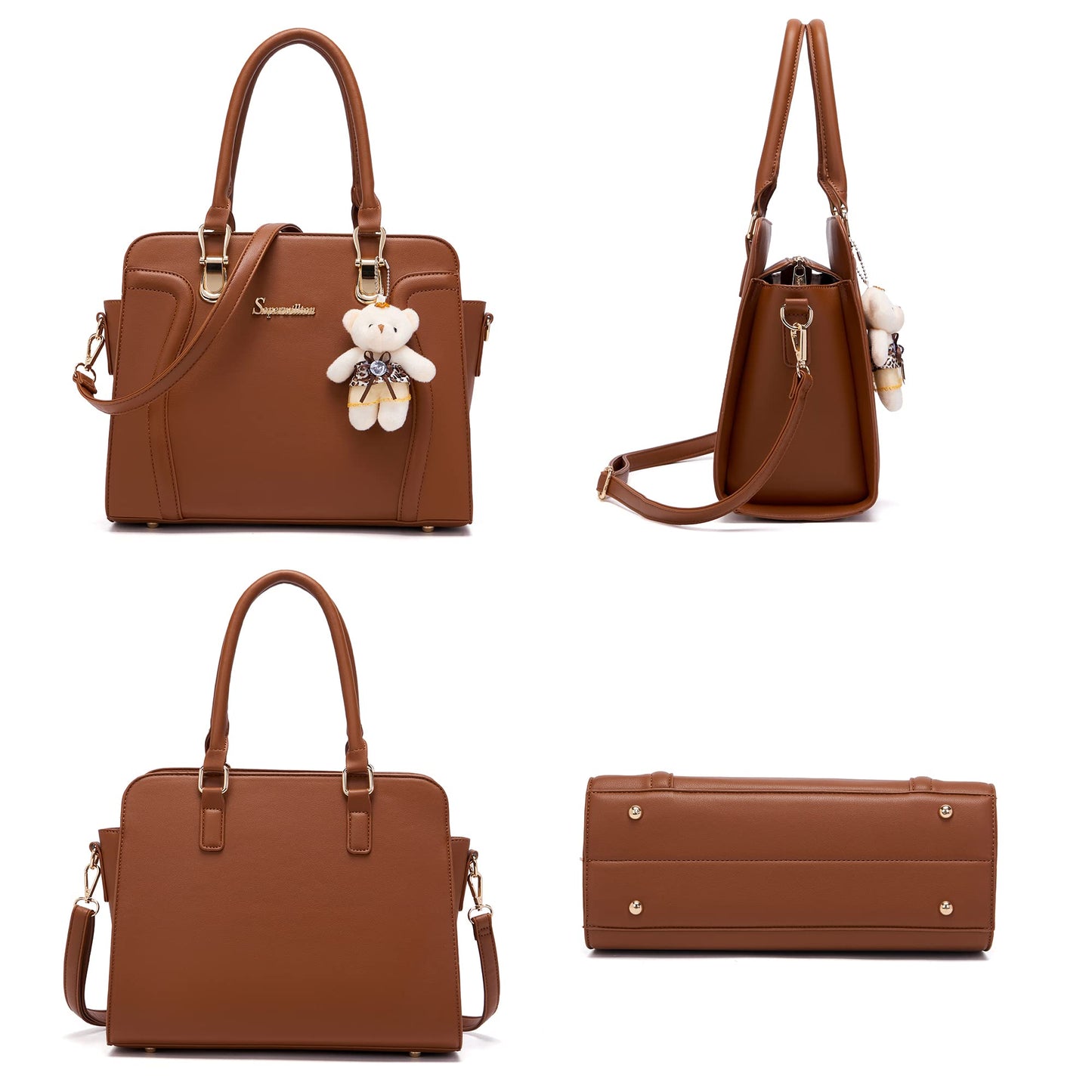 Women's Fashion Handbags Set 4pcs