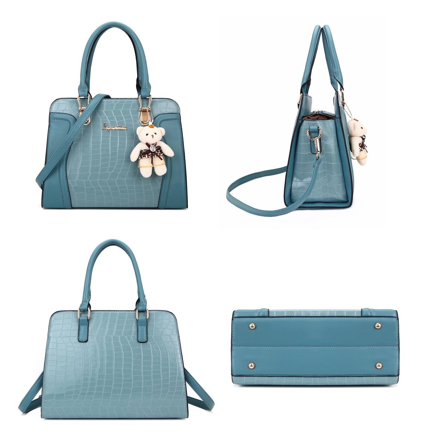 Women's Fashion Handbags Set 4pcs