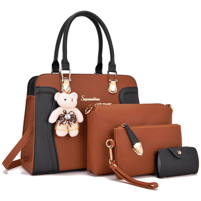 Women's Fashion Handbags Set 4pcs