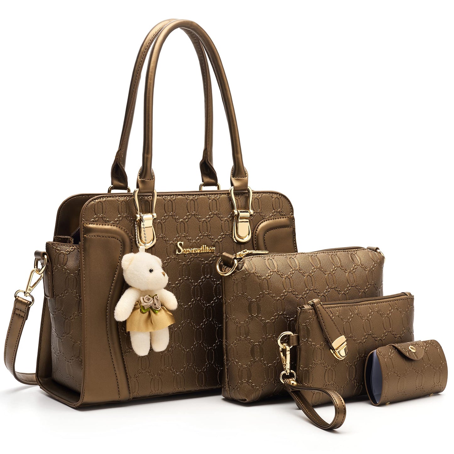 Women's Fashion Handbags Set 4pcs