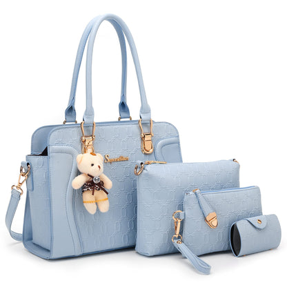 Women's Fashion Handbags Set 4pcs