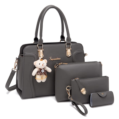 Women's Fashion Handbags Set 4pcs