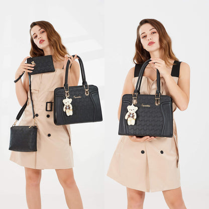 Women's Fashion Handbags Set 4pcs