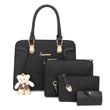 Women's Fashion Handbags Set 4pcs