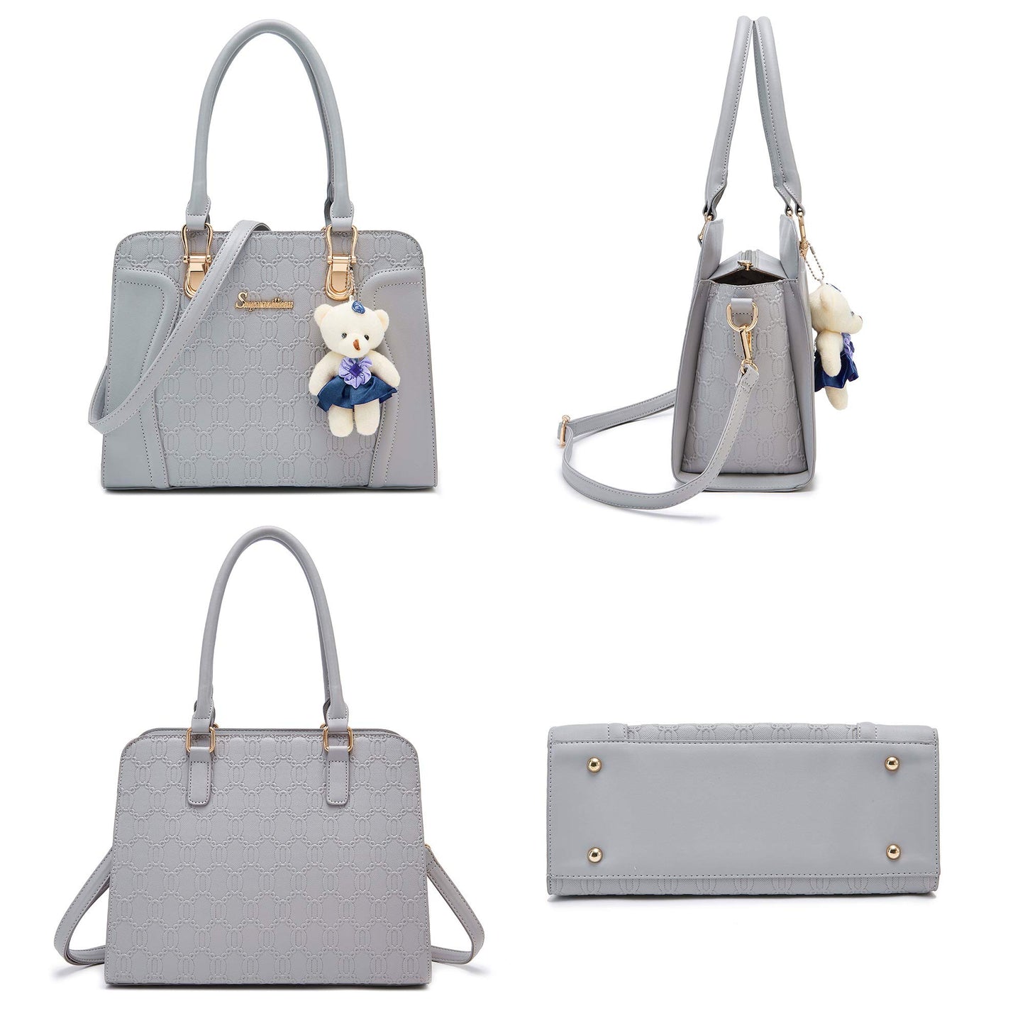 Women's Fashion Handbags Set 4pcs