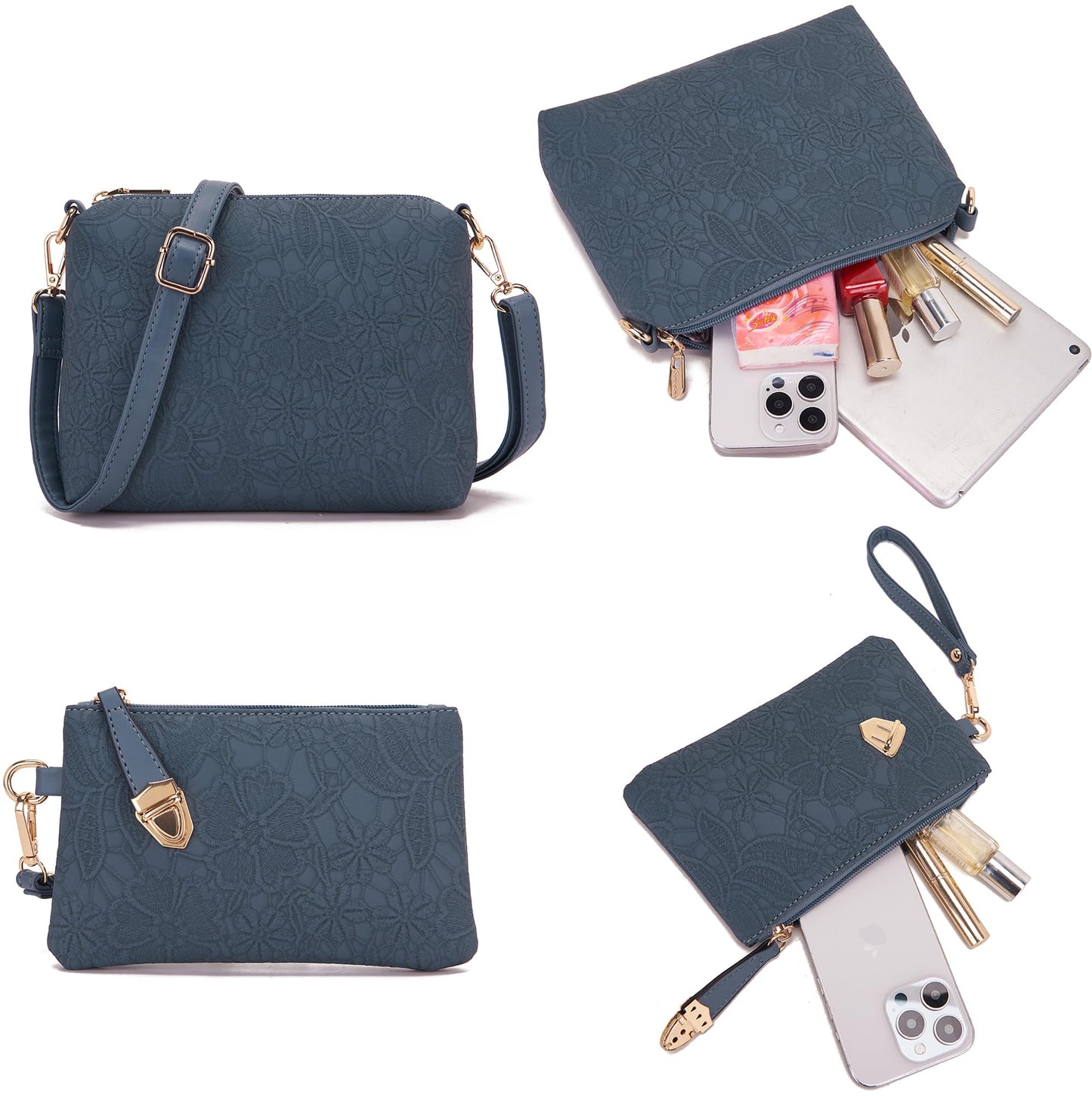 Women's Fashion Handbags Set 4pcs