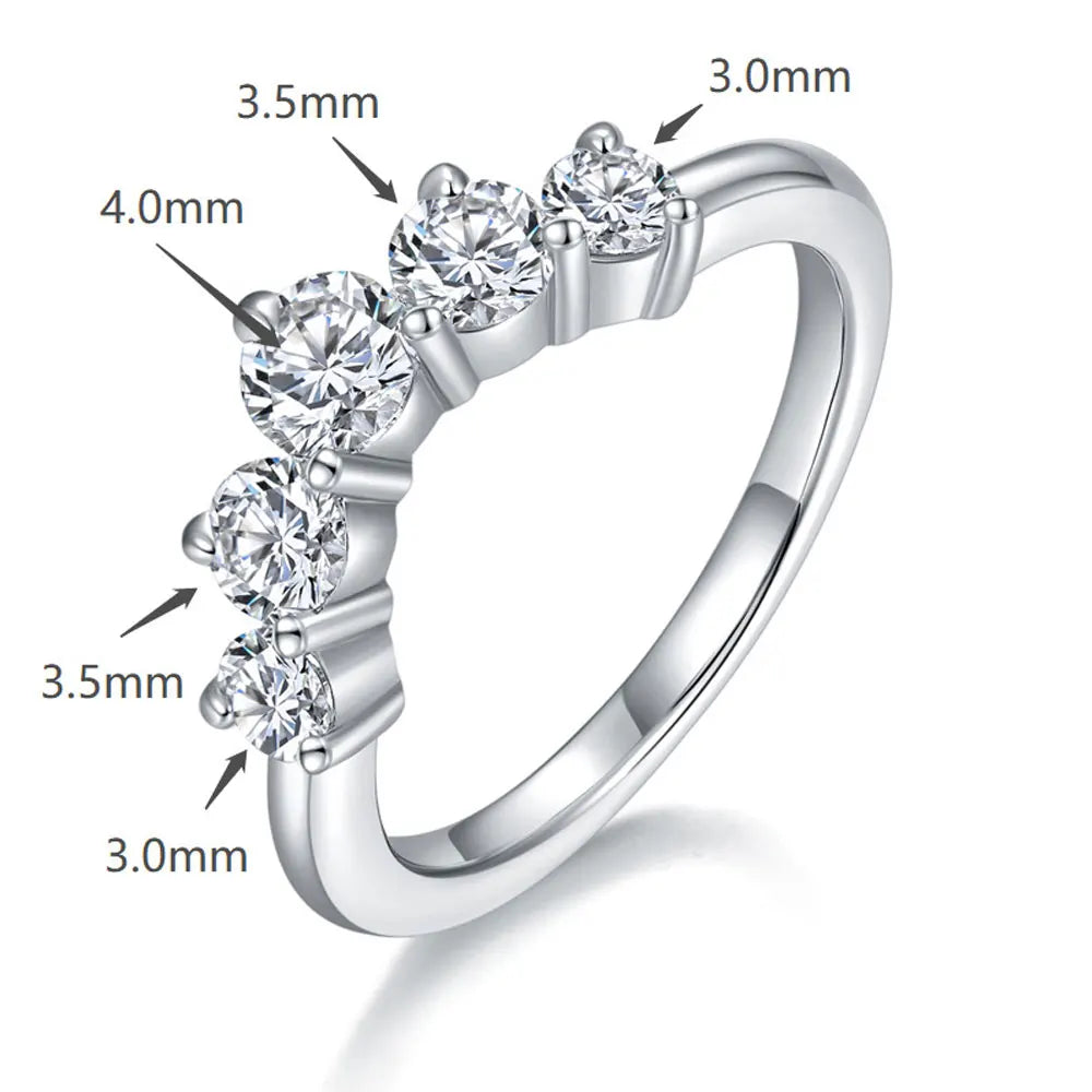 MOISSANITE DIAMOND WOMEN ENGAGEMENT RING