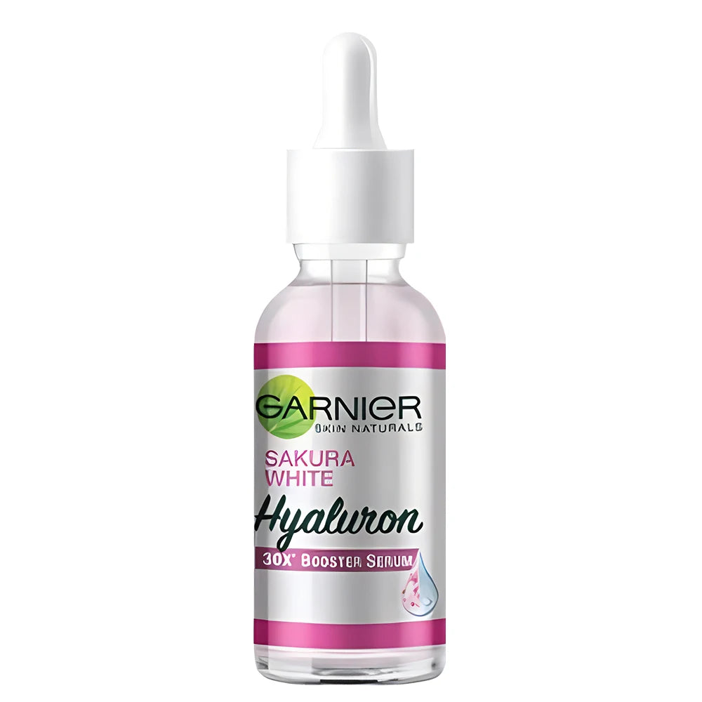 GARNIER SAKURA GLOW 30X HYALURONIC BOOSTER MOISTURIZING SERUM