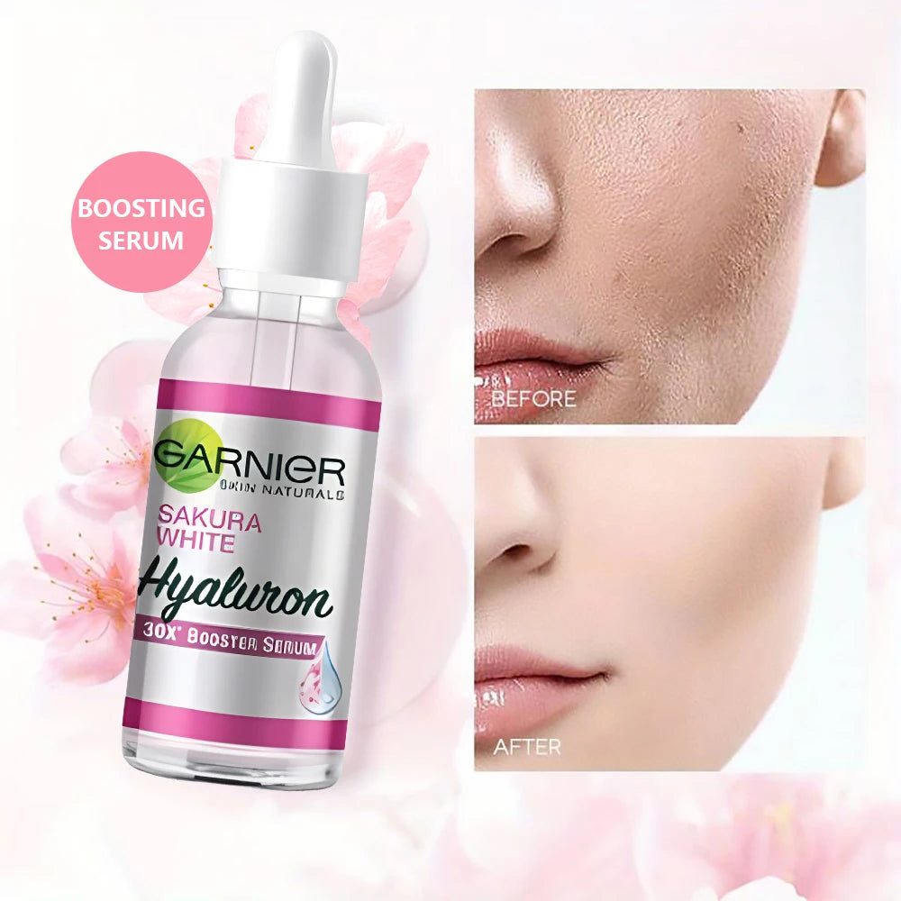 GARNIER SAKURA GLOW 30X HYALURONIC BOOSTER MOISTURIZING SERUM