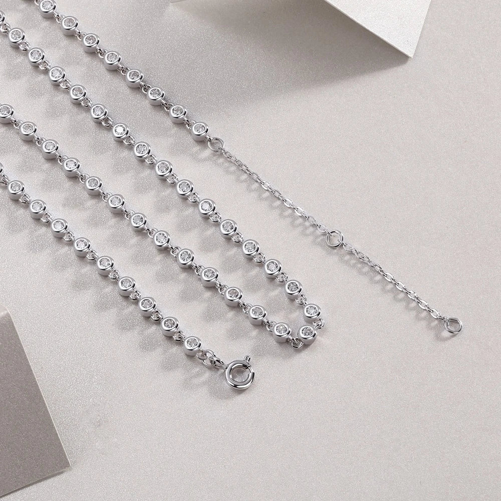 MOISSANITE DIAMOND WOMEN NECKLACE