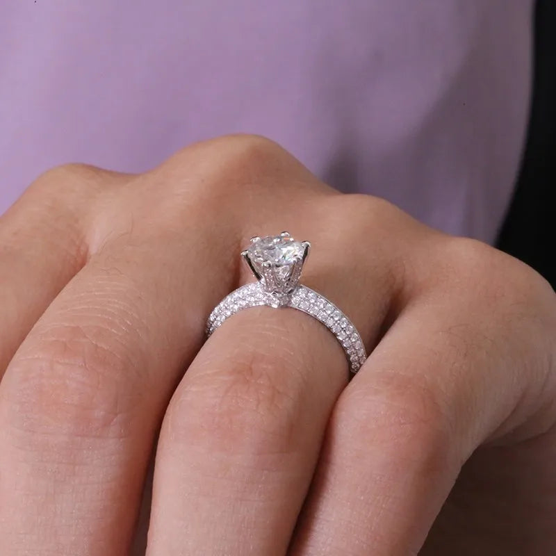 REAL GOLD LAB GROWN DIAMOND ENGAGEMENT RINGS