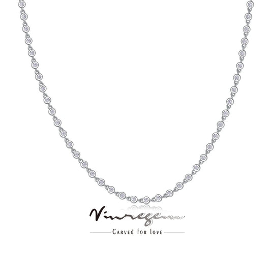 MOISSANITE DIAMOND WOMEN NECKLACE