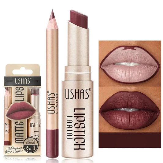 USHAS 2 IN 1 LIPSTICK SET